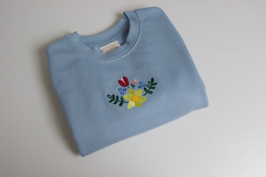 Children's Spring Flora Sweater