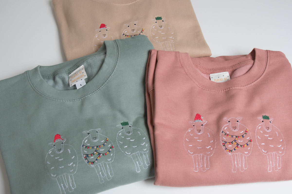 Adult Festive Sheep Sweater