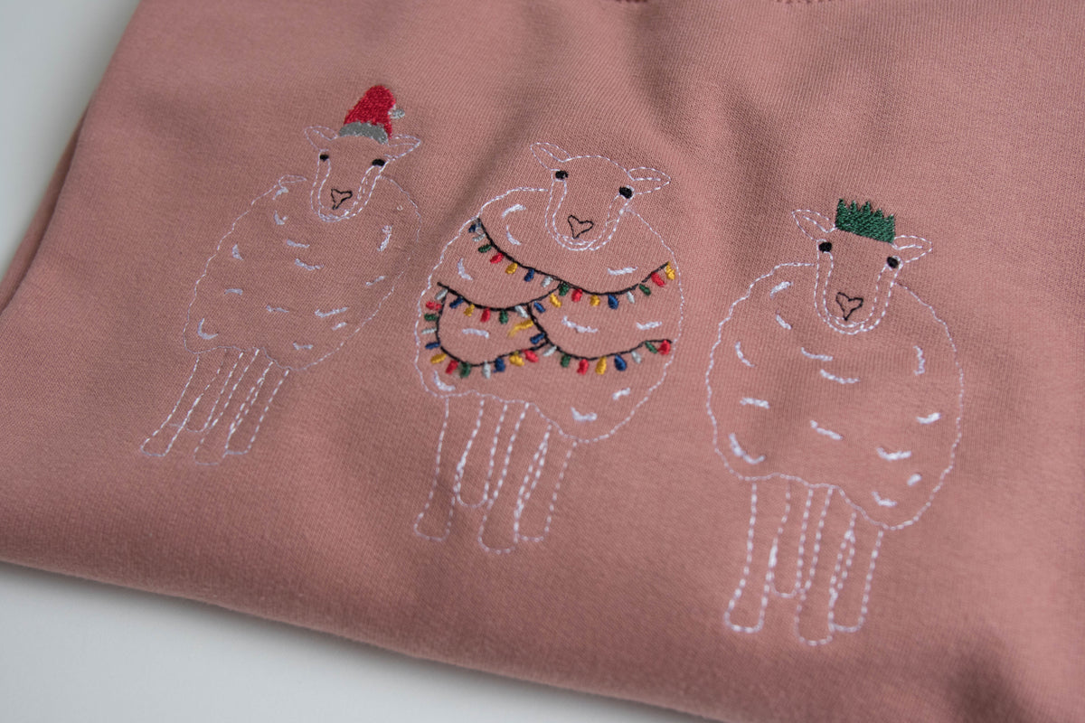 Adult Festive Sheep Sweater