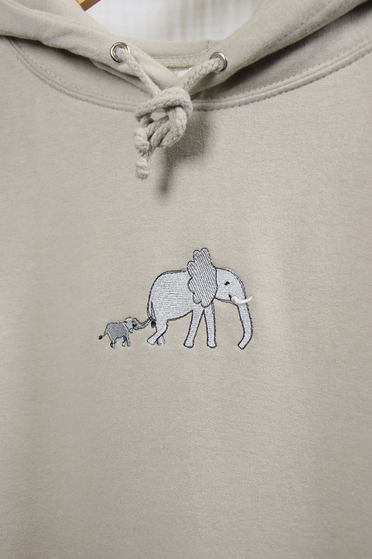 Adult Elephants on Parade Hoodie