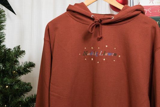 Adult Nadolig Hoodie