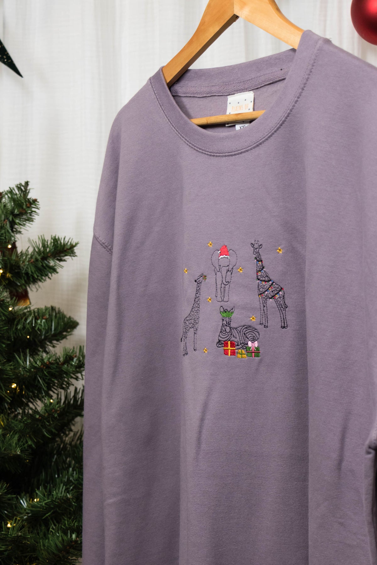 Adults Festive Safari Sweater