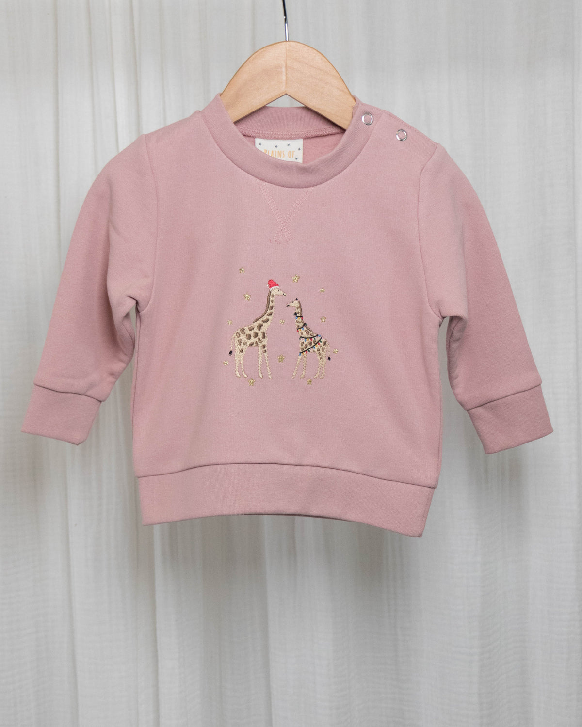 Baby Festive giraffes Sweater