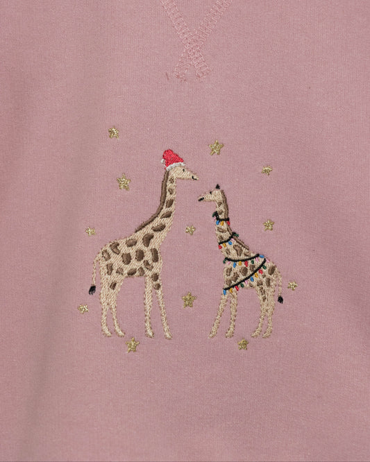 Baby Festive giraffes Sweater