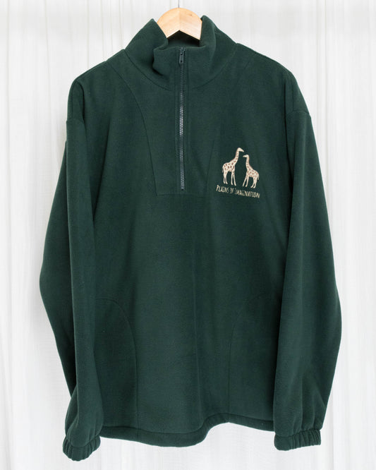 Adults Giraffes ¼ Zip Fleece