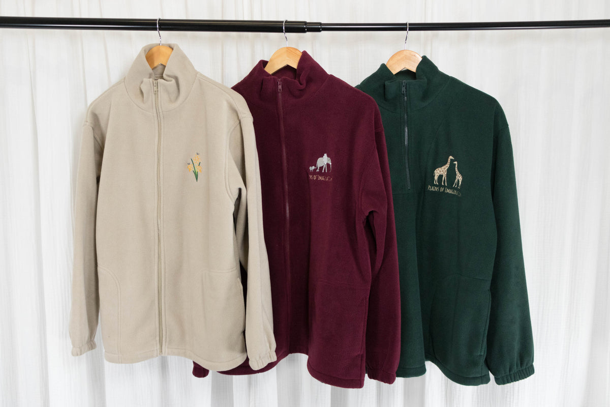 Daffodil Bunch Full Zip Fleece
