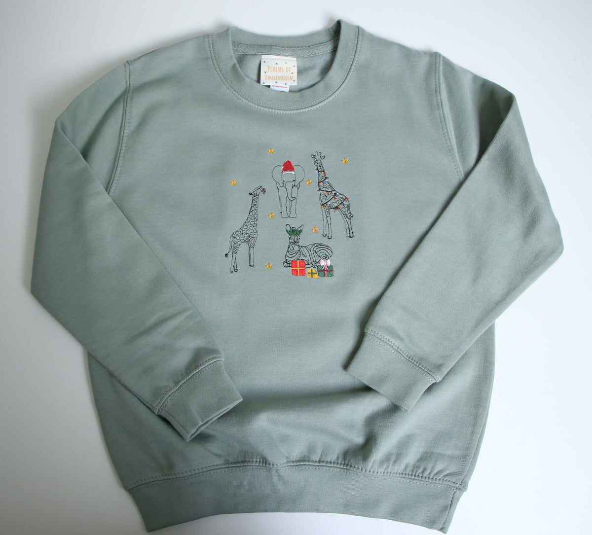 Childrens Festive Safari Sweater
