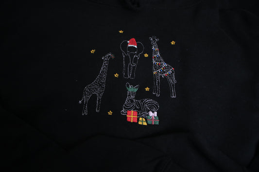 Adults Festive Safari Hoodie