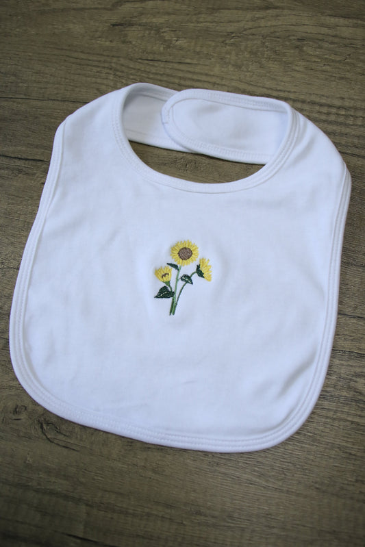 Sunflower Bunch Bib