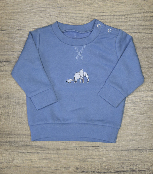 Baby Elephants on Parade Sweater