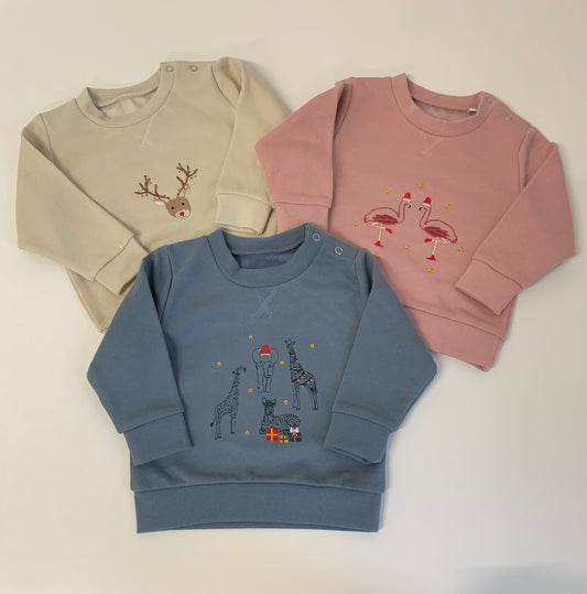 6-12M Reindeer Sweater