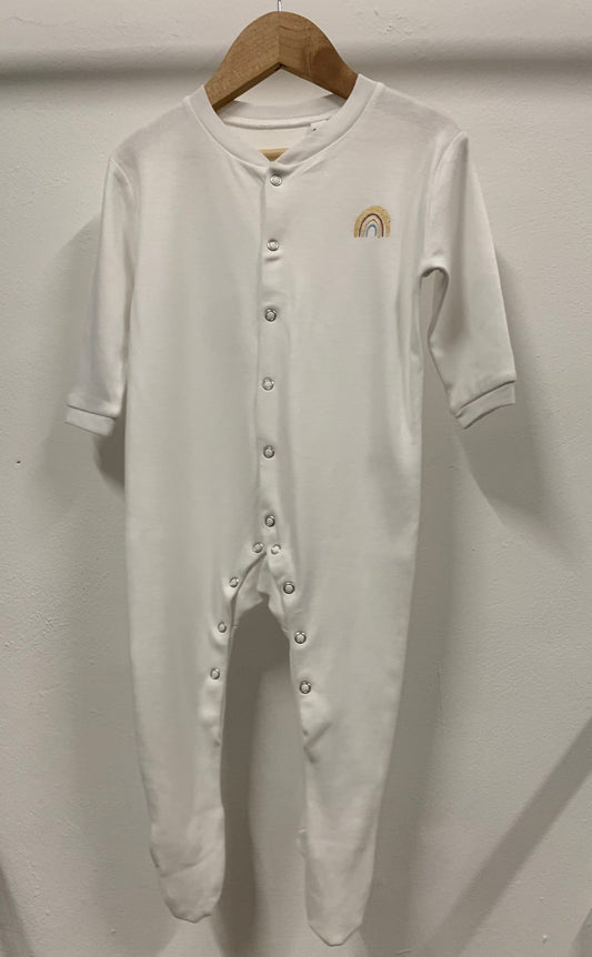 6-12M Rainbow Babygrow