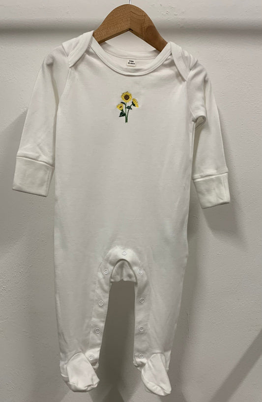 3-6M Sunflower Bunch Babygrow
