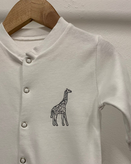 Newborn Giraffe Babygrow
