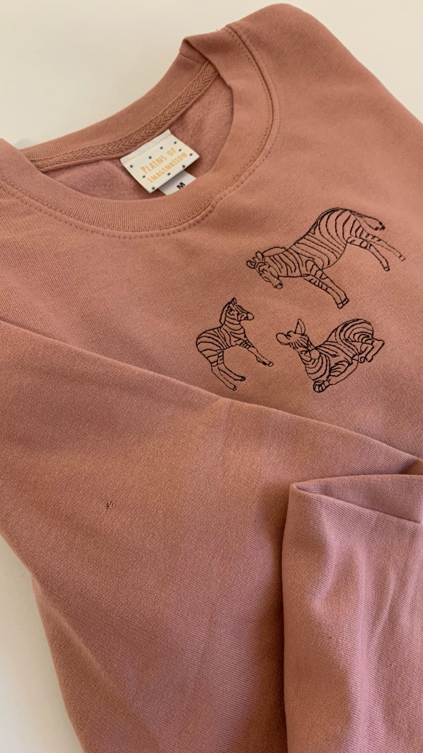 FAULTY Medium Zebra Sweater