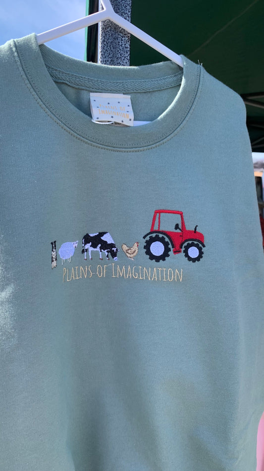Children's Farm Parade Sweater