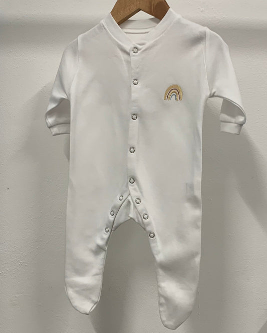 Newborn Rainbow Babygrow
