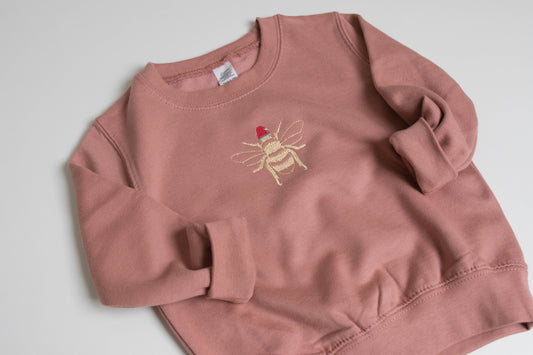 1-2 Festive Bee Sweater