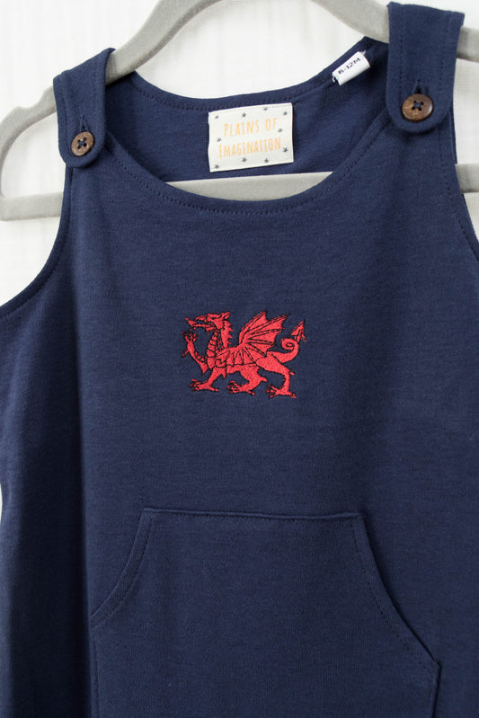 Dragon Cotton Dungarees