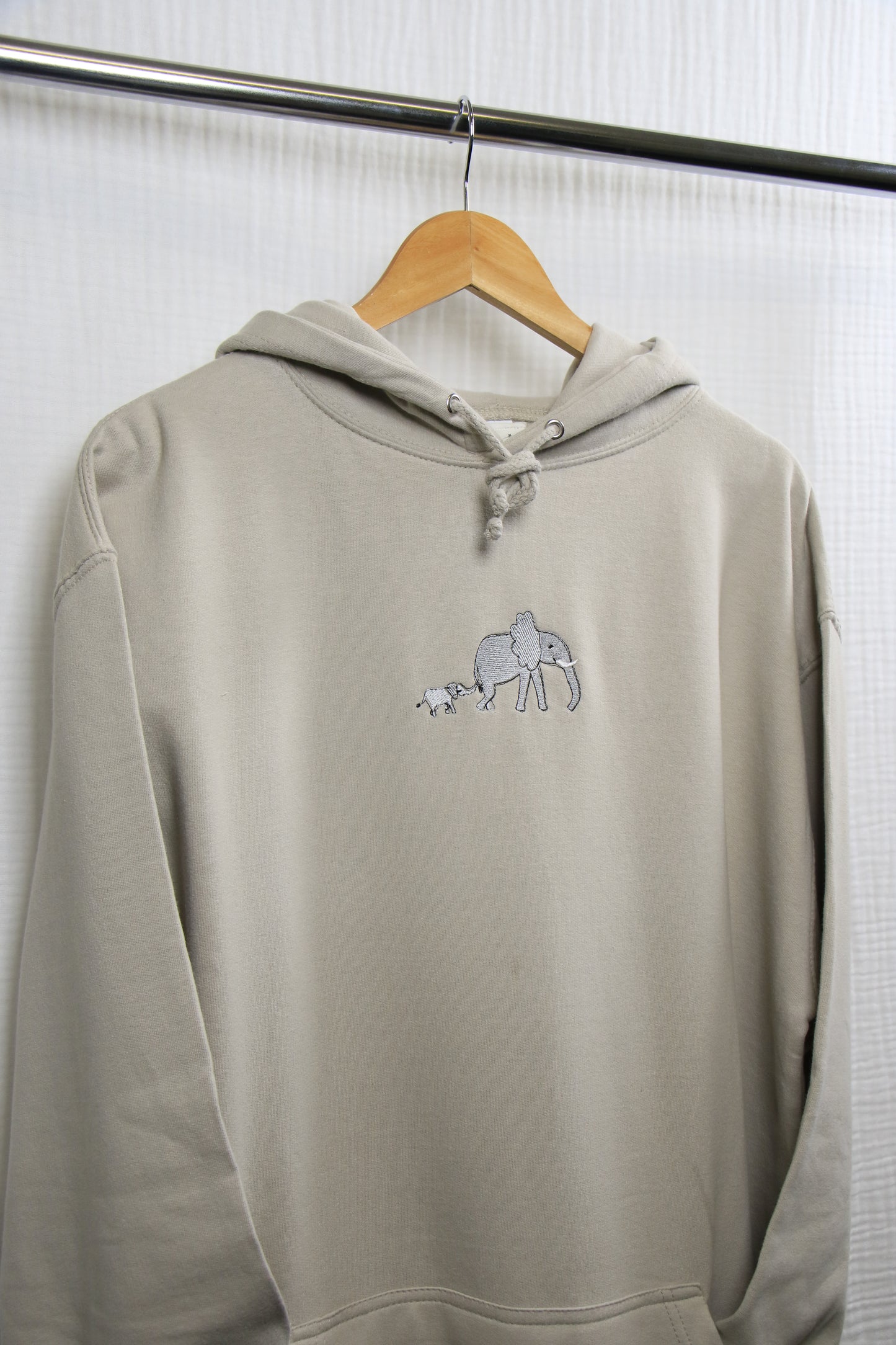 Adult Elephants on Parade Hoodie
