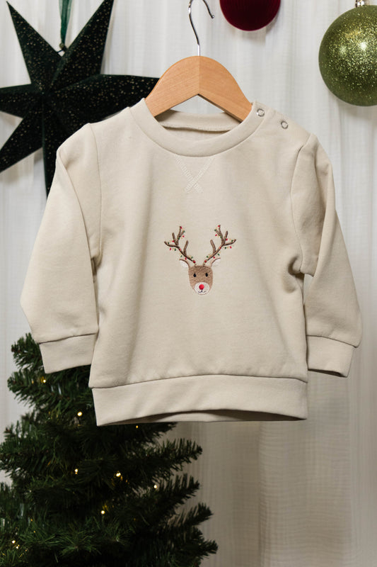 6-12M Reindeer Sweater