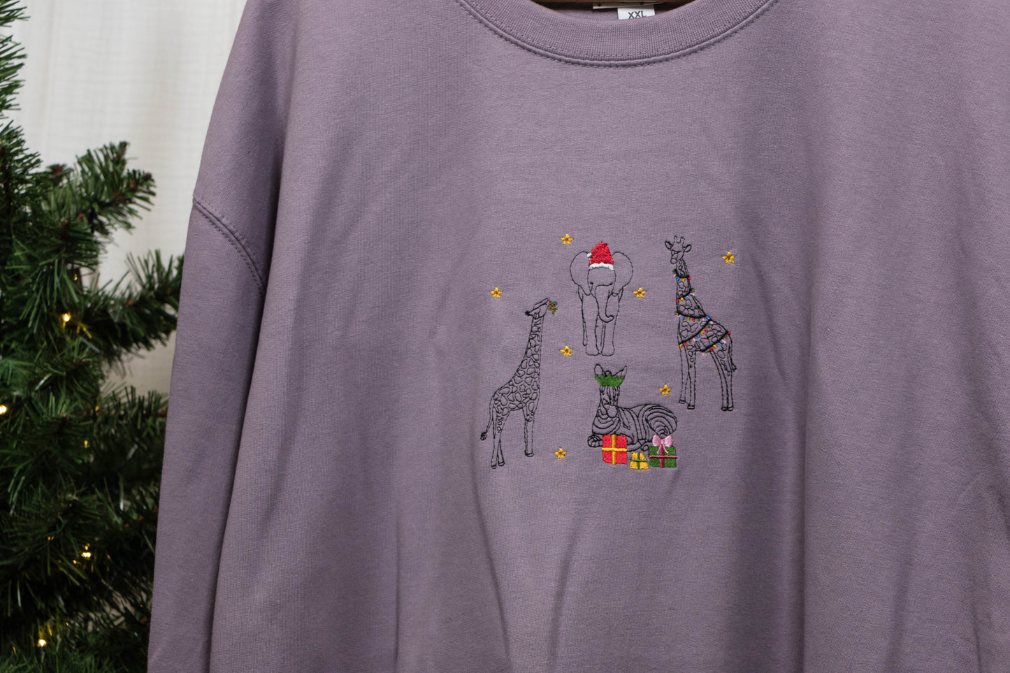 Adults Festive Safari Sweater