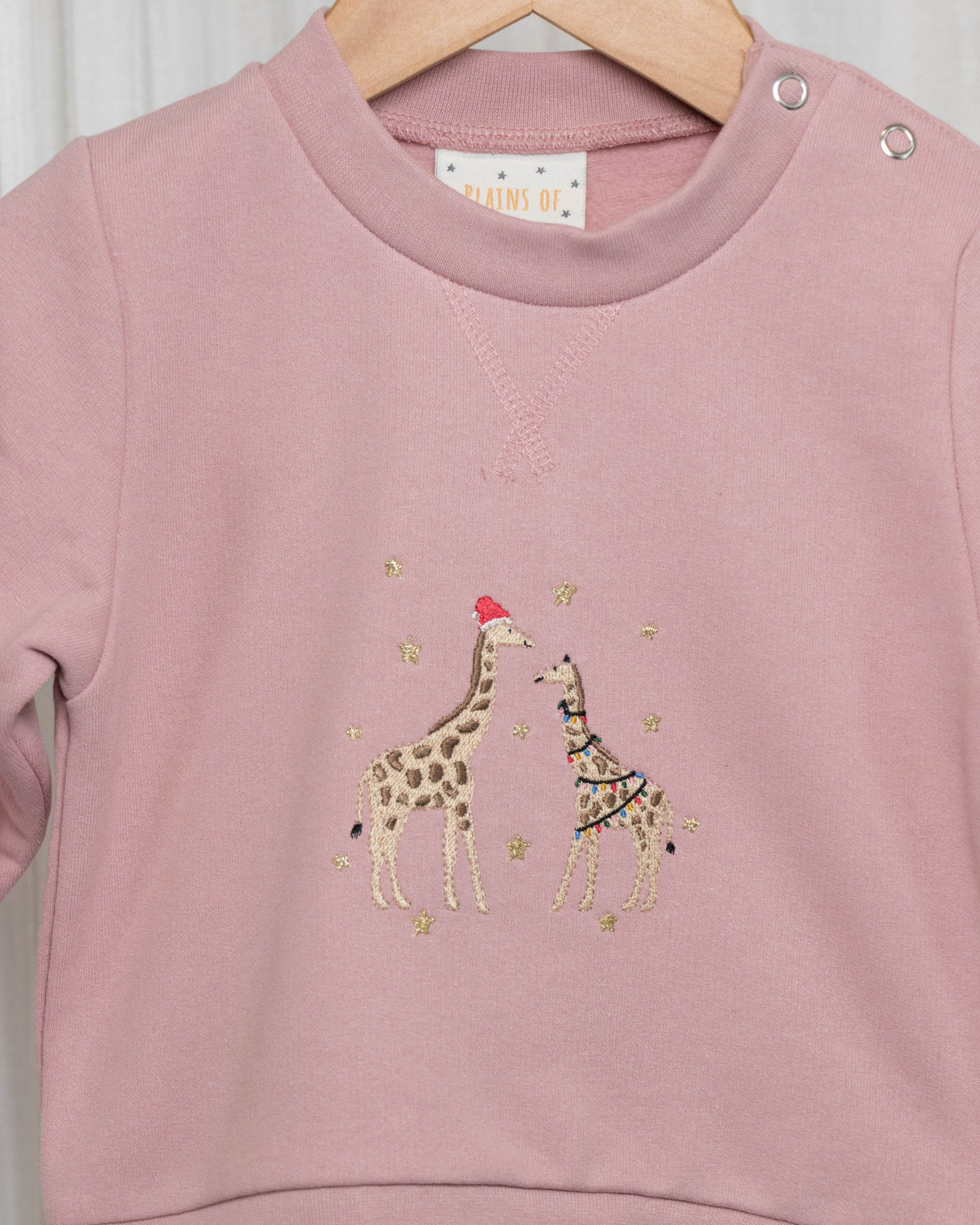 Baby Festive giraffes Sweater