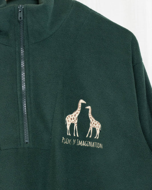 Adults Giraffes Full Zip Fleece