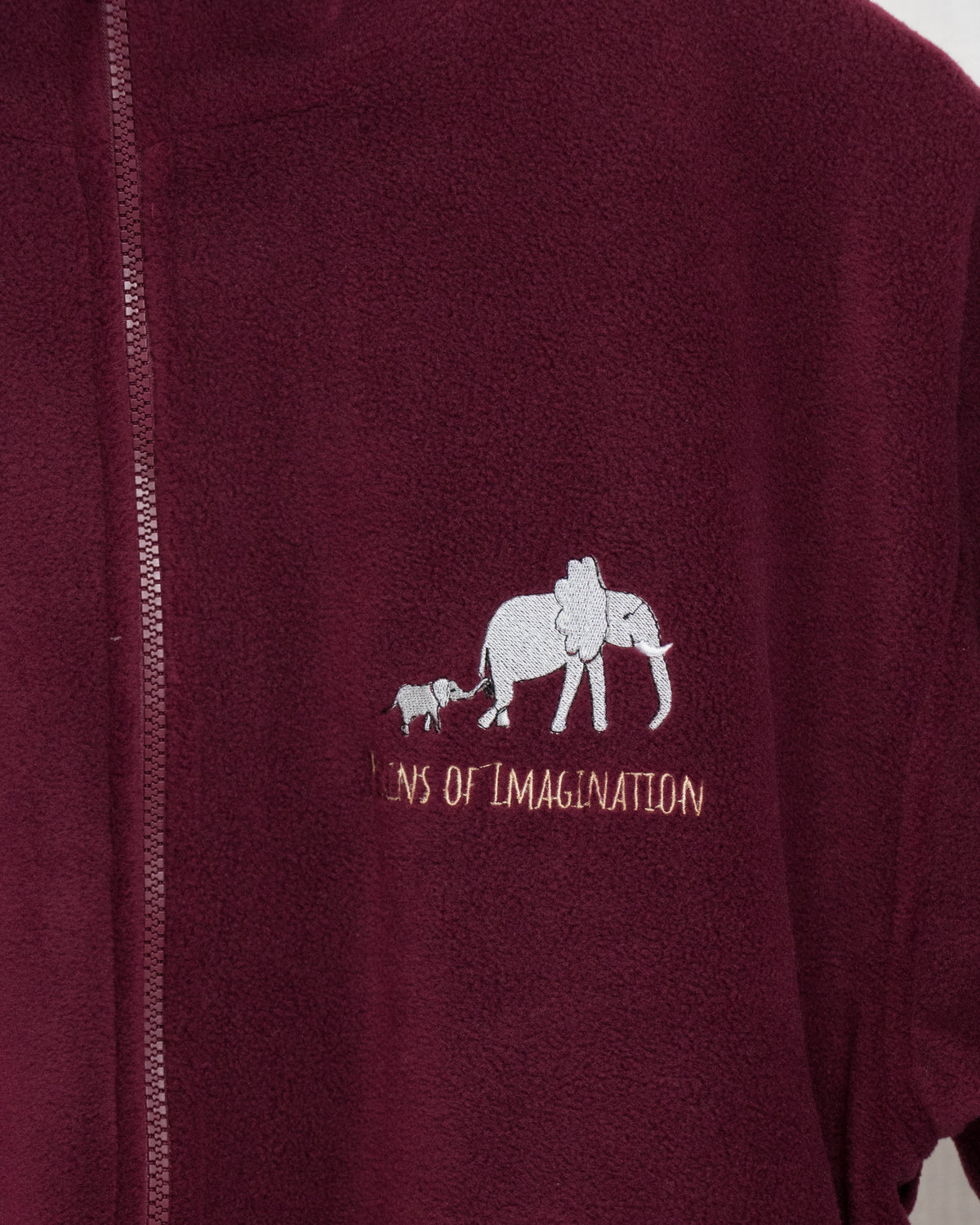 Adults Elephants Full Zip Fleece