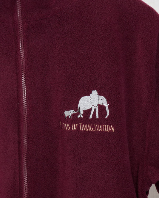 Adults Elephants ¼ Zip Fleece