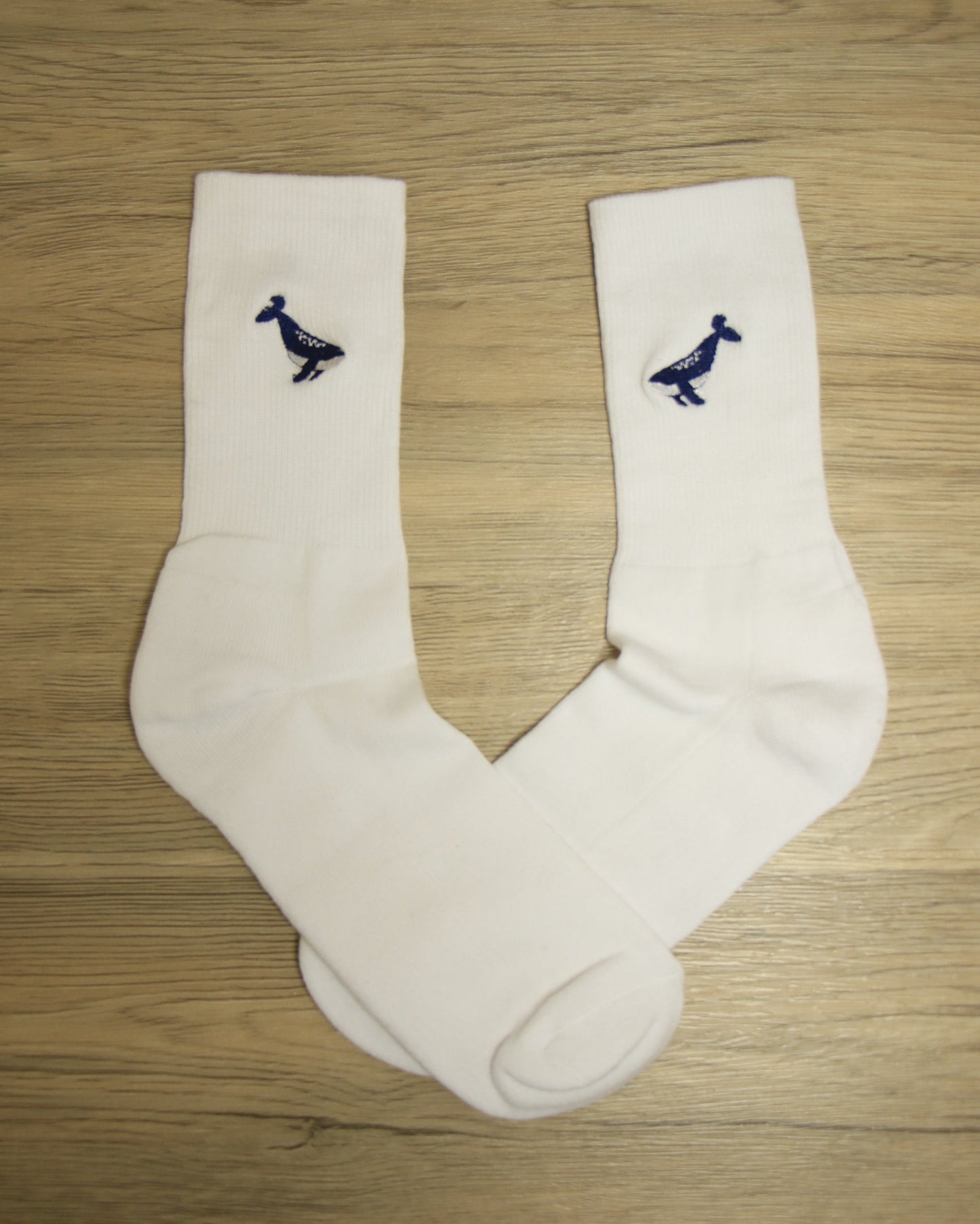 Embroidered Crew Socks