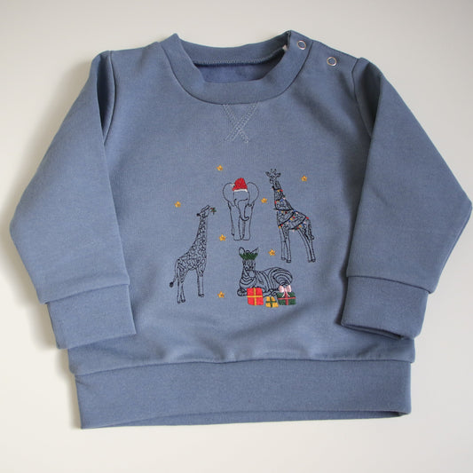 Baby Festive Safari Sweater