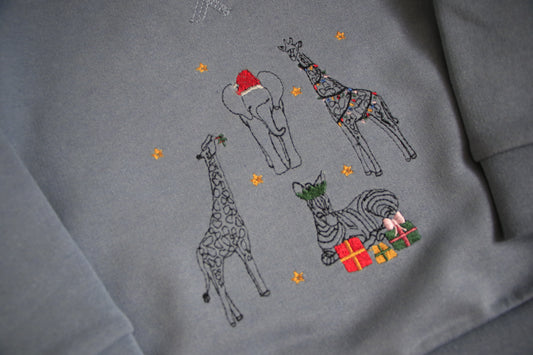 Baby Festive Safari Sweater