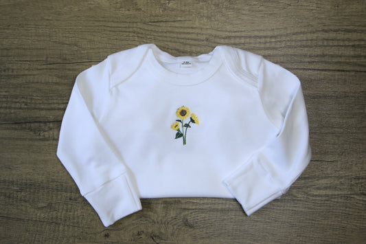 Sunflower Bunch Babygrow