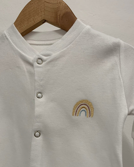 Newborn Rainbow Babygrow