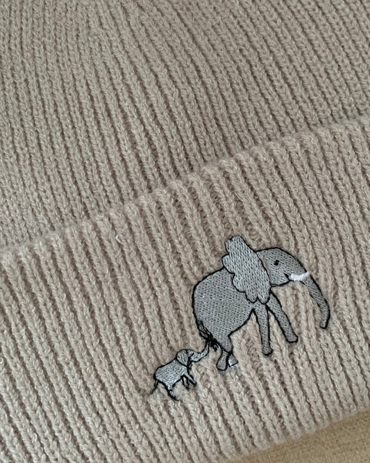 Children's Elephants on Parade Beanie