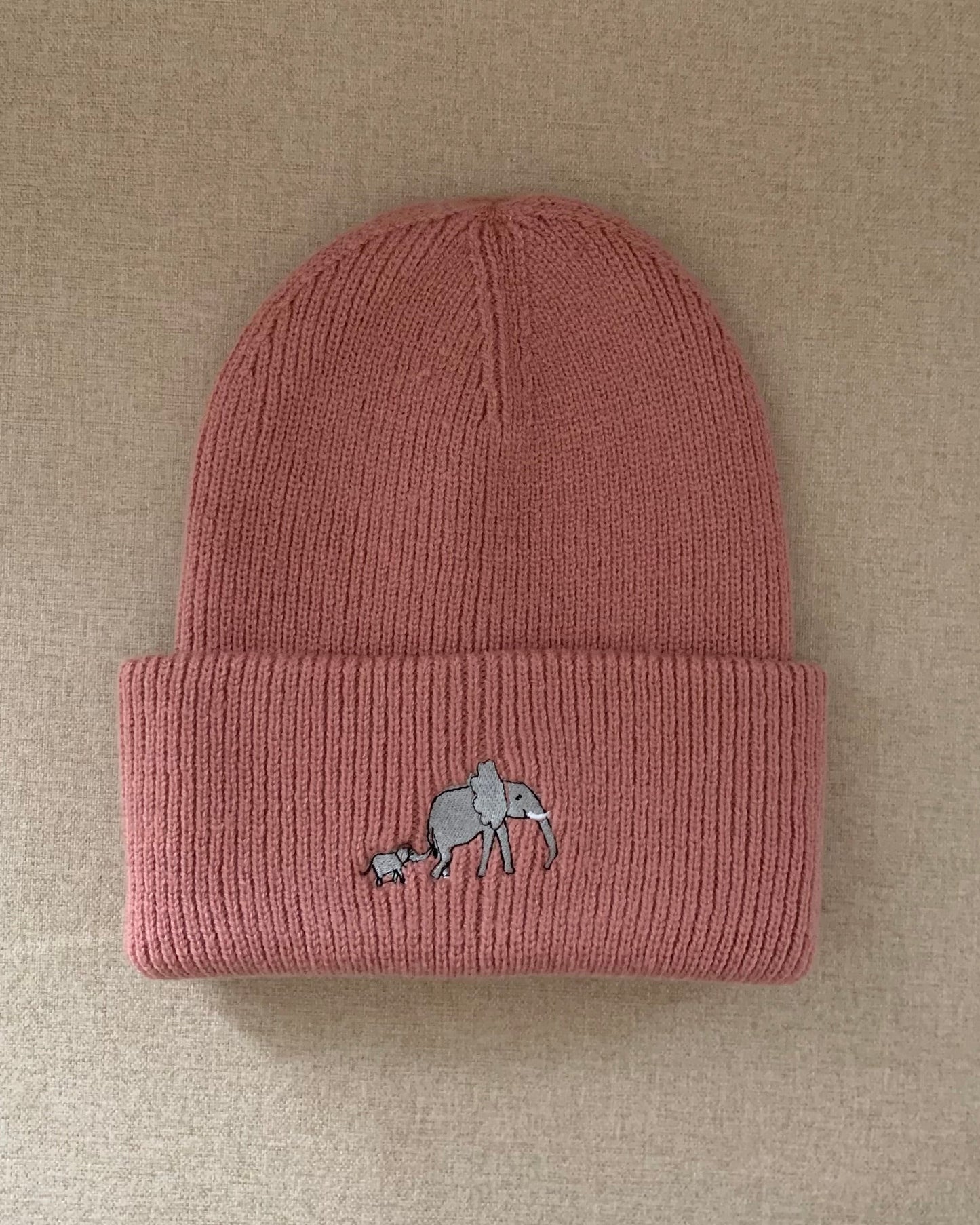 Adults Elephants on Parade Beanie