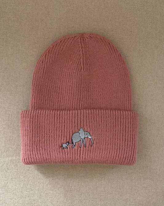 Adults Elephants on Parade Beanie