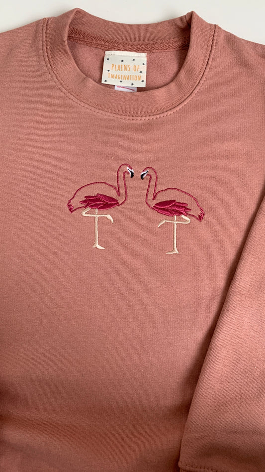 Adults Flamingo Sweater
