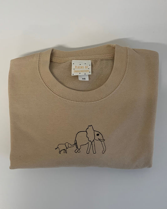 XS Elephant Sweater