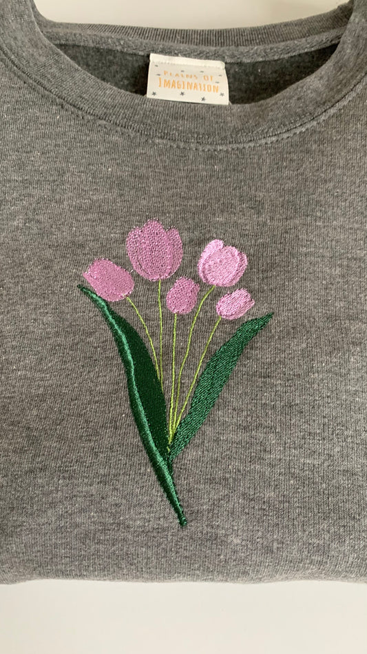 Medium Tulip Bunch Sweater