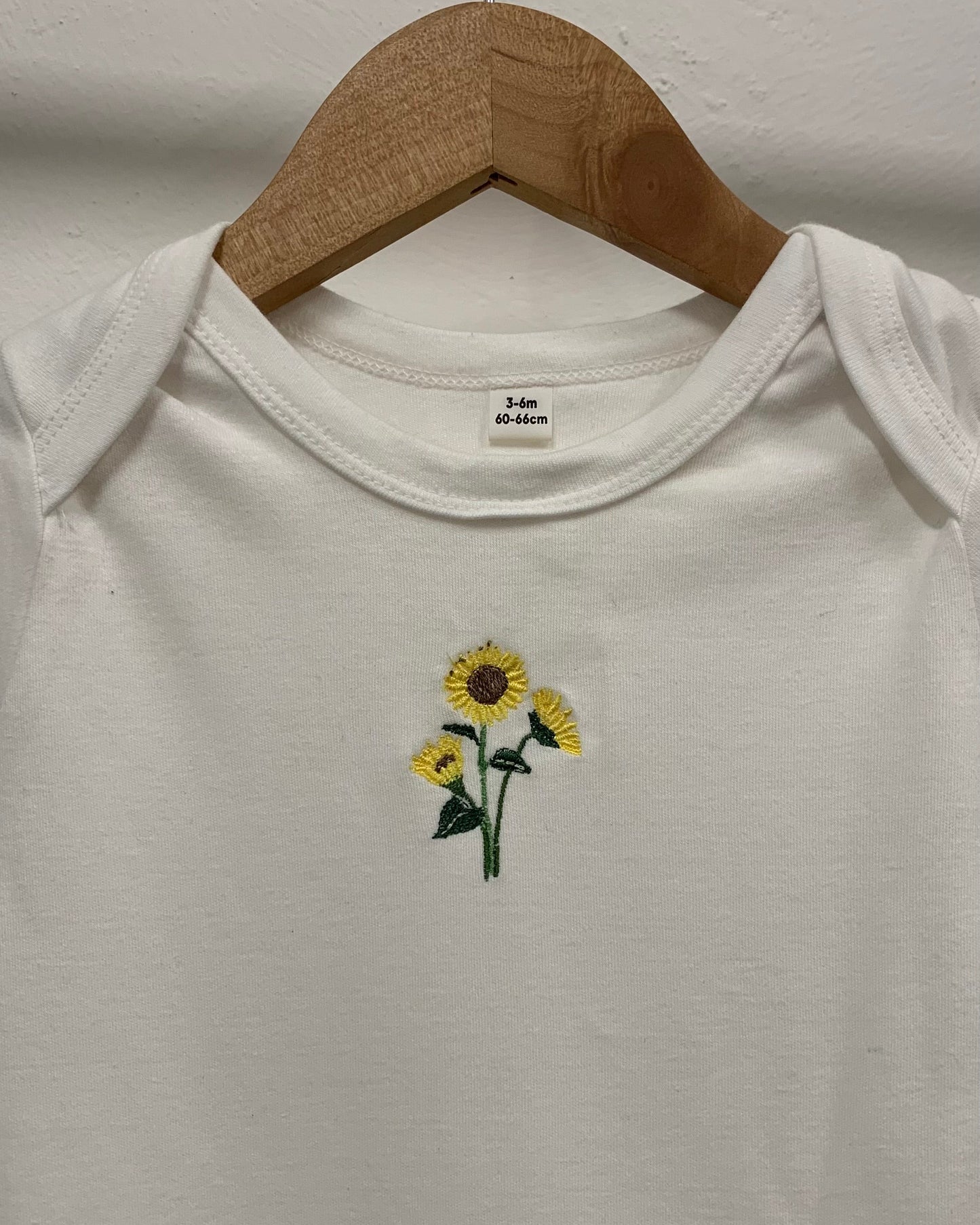 3-6M Sunflower Bunch Babygrow