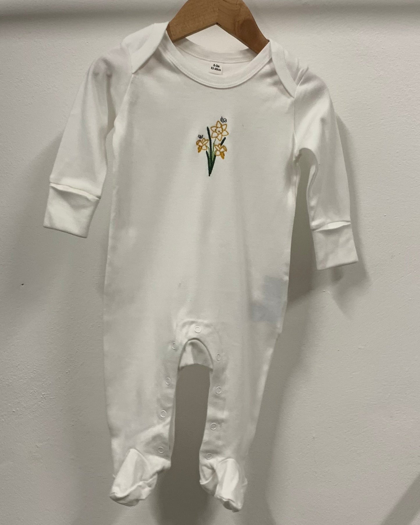 0-3M Daffodil Bunch Babygrow