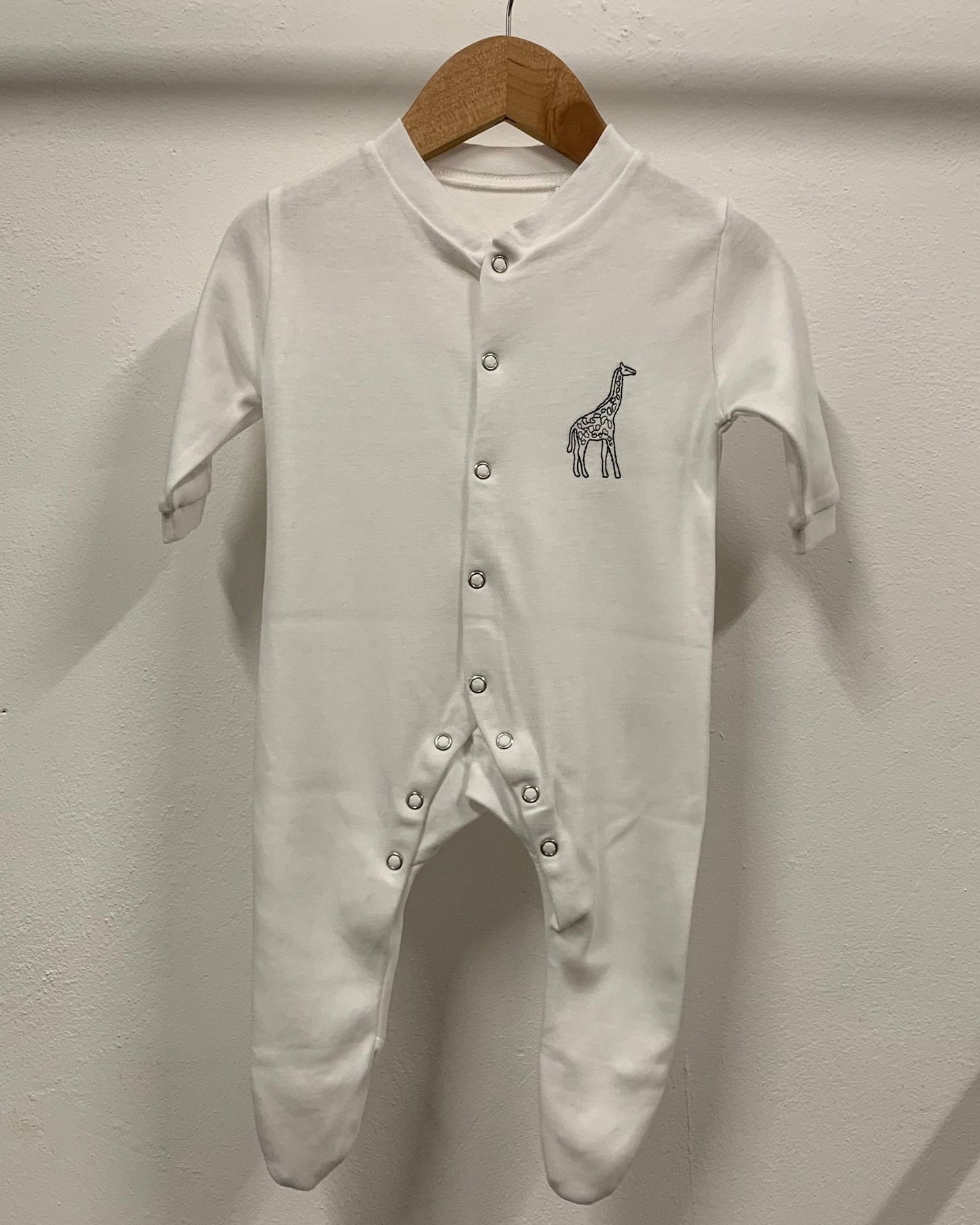 Newborn Giraffe Babygrow