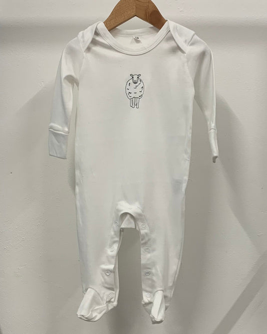 FAULTY 3-6M Sheep Babygrow