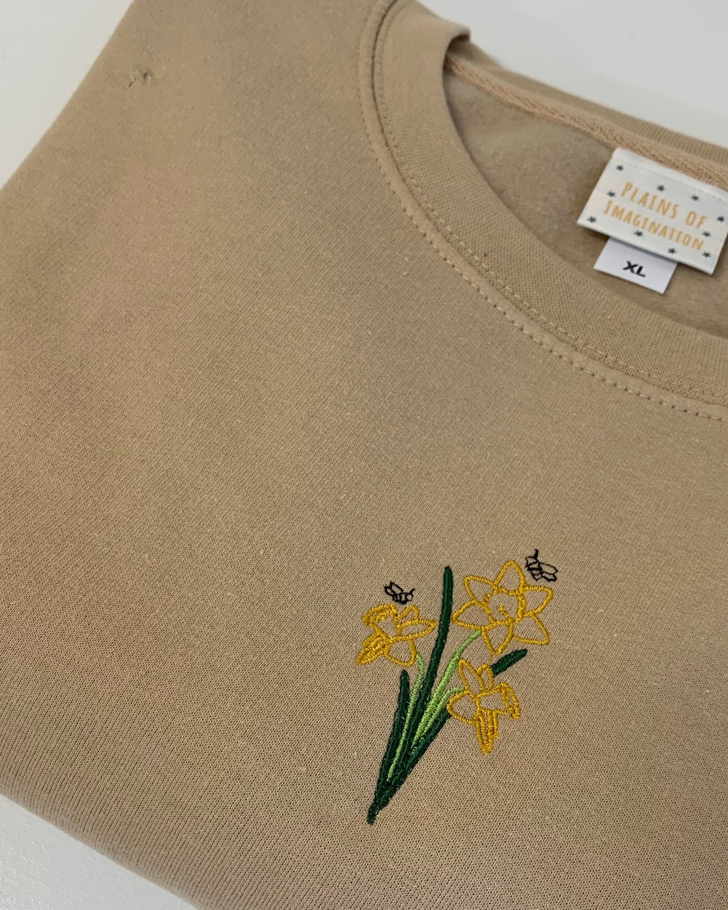 FAULTY XL Daffodil Bunch Sweater