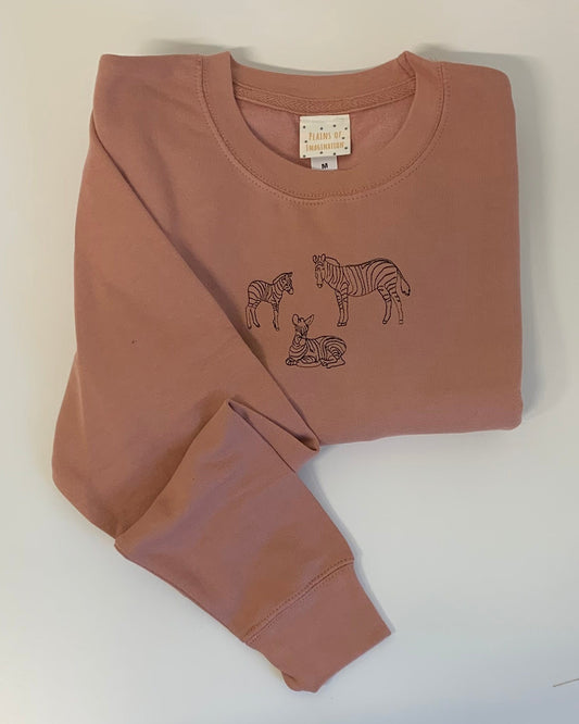 FAULTY Medium Zebra Sweater